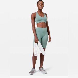 Lululemon Women’s Reveal Short Digital Rain, Tidelwave Teal, Size 10